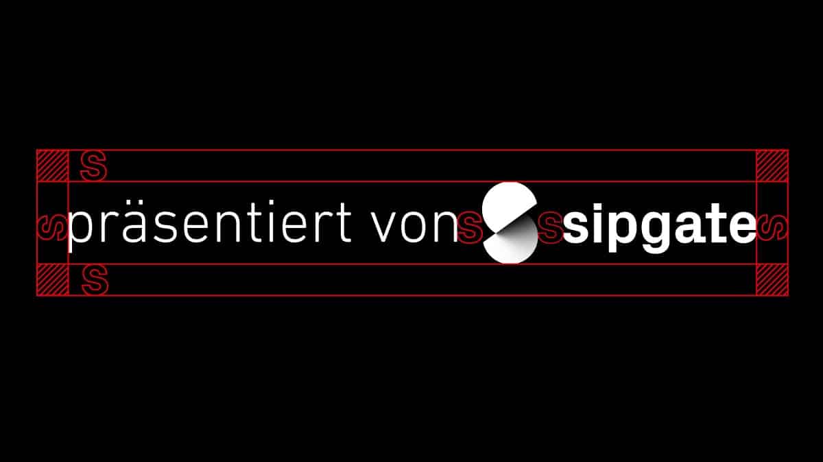 Schutzraum des Sponsoren-Logos